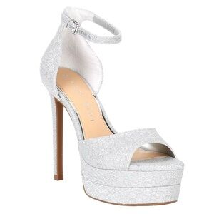 Gianni Bini CHELLSIE Ankle Strap Double Platform Stiletto Sandals NWT